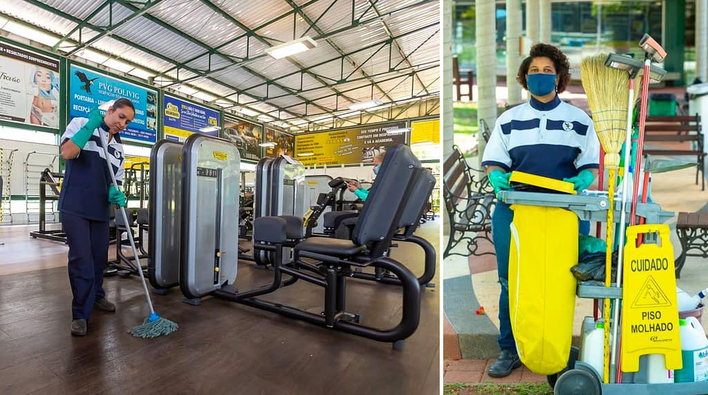 Empresa que Presta Servi&ccedil;o de Limpeza, PVG